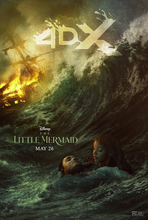 1000 piece jigsaw puzzle for the movie poster: The Little Mermaid (2023) ver8