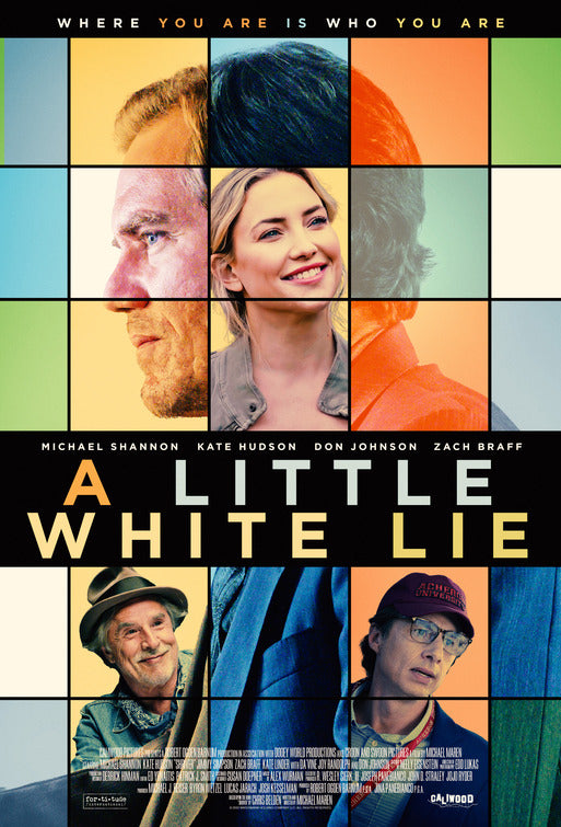 1000 piece jigsaw puzzle for the movie poster: A Little White Lie (2023)
