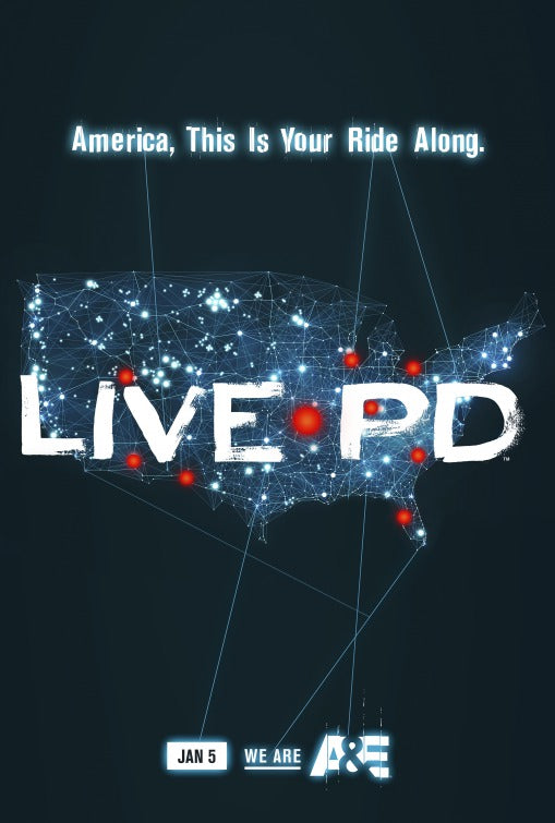 1000 piece jigsaw puzzle for tv poster: Live PD, ver2