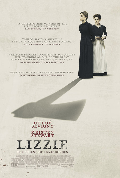 1000 piece jigsaw puzzle for the movie poster: Lizzie (2018)