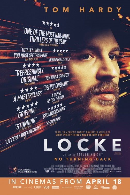 1000 piece jigsaw puzzle for the movie poster: Locke (2014) ver3