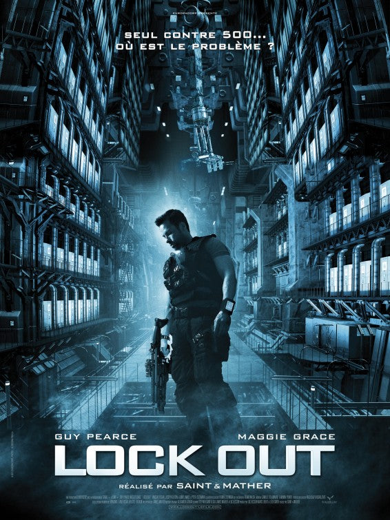 1000 piece jigsaw puzzle for the movie poster: Lockout (2012) ver2