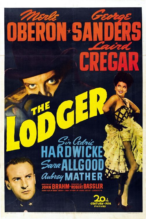the movie poster: The Lodger (1944)