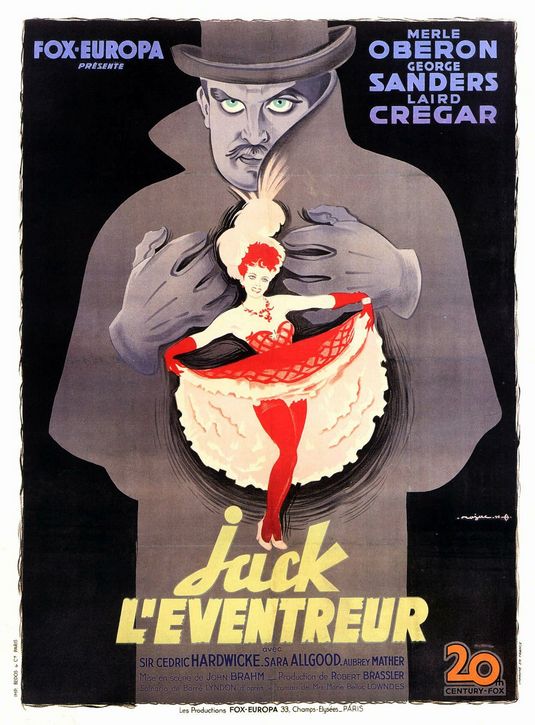 the movie poster: The Lodger (1944) ver2