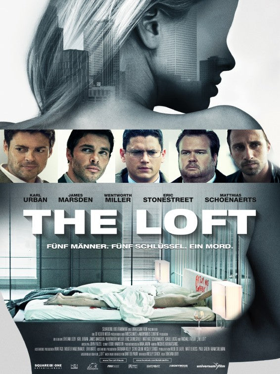 1000 piece jigsaw puzzle for the movie poster: The Loft (2014)
