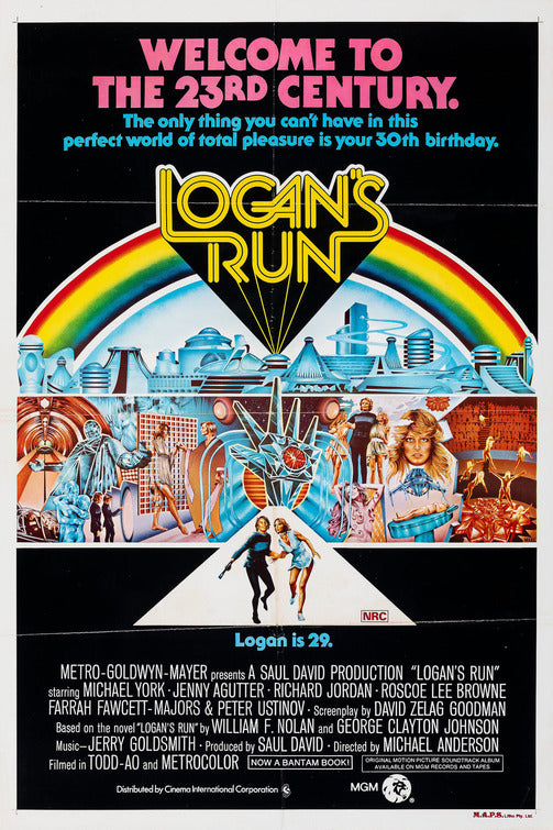 1000 piece jigsaw puzzle for the movie poster: Logan's Run (1976) ver6