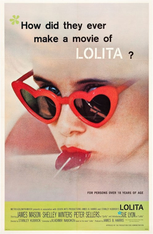 the movie poster: Lolita (1962)