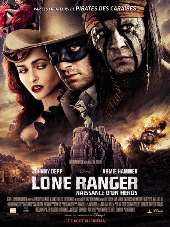 1000 piece jigsaw puzzle for the movie poster: The Lone Ranger (2013) ver10