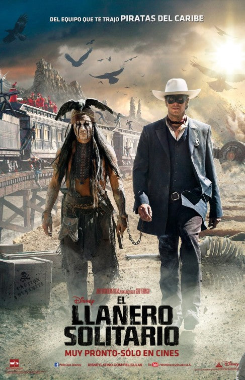 1000 piece jigsaw puzzle for the movie poster: The Lone Ranger (2013) ver21