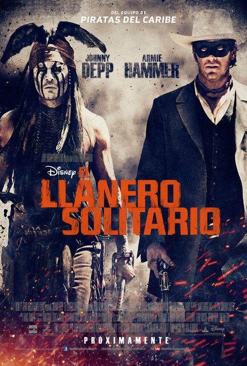 1000 piece jigsaw puzzle for the movie poster: The Lone Ranger (2013) ver9