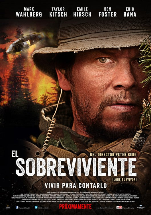 1000 piece jigsaw puzzle for the movie poster: Lone Survivor (2013) ver5