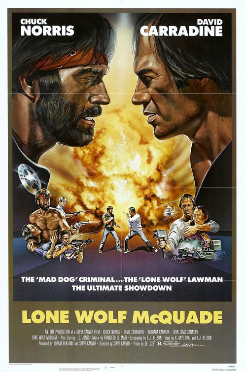the movie poster: Lone Wolf McQuade (1983)