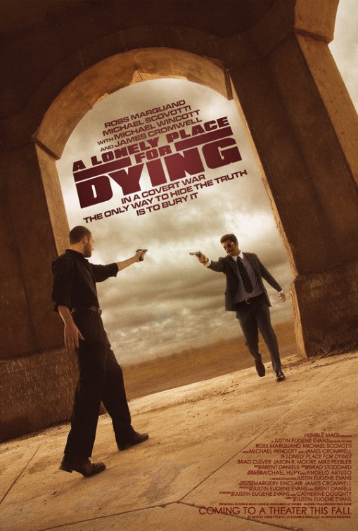 1000 piece jigsaw puzzle for the movie poster: A Lonely Place for Dying (2011)