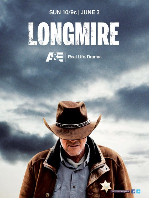 1000 piece jigsaw puzzle for tv poster: Longmire
