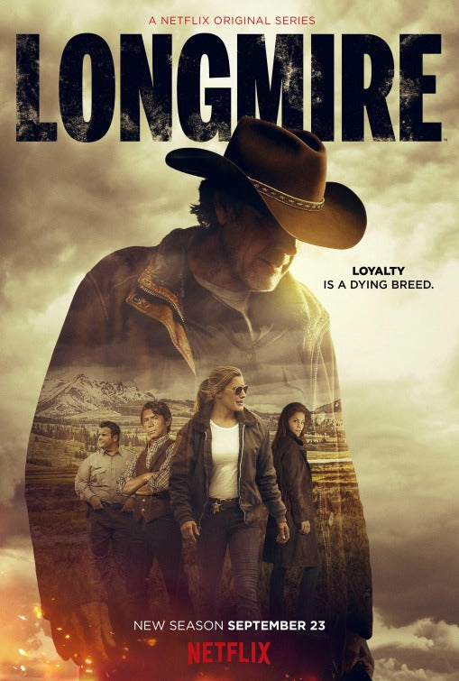 1000 piece jigsaw puzzle for tv poster: Longmire, ver8