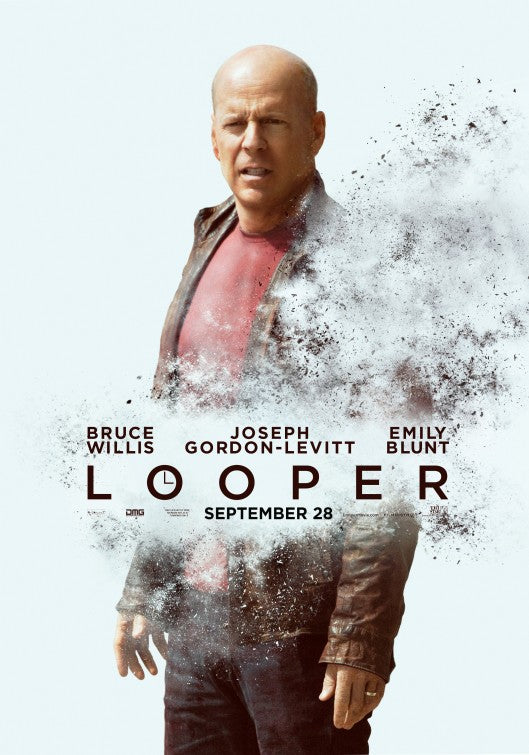 1000 piece jigsaw puzzle for the movie poster: Looper (2012) ver6