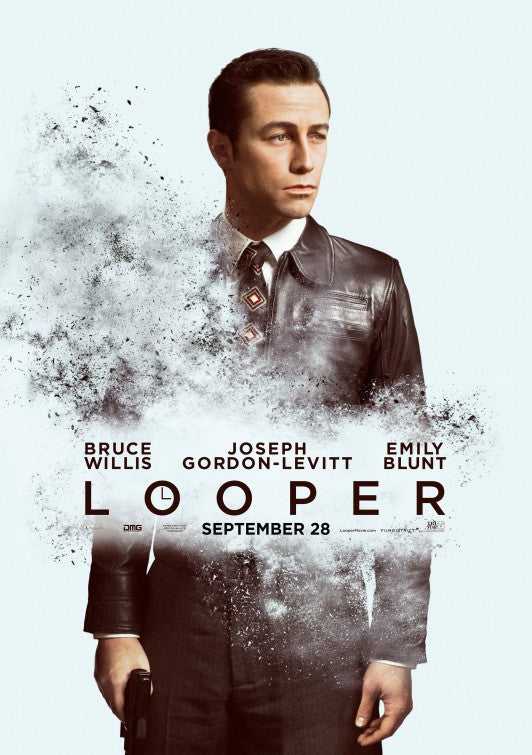 1000 piece jigsaw puzzle for the movie poster: Looper (2012) ver7