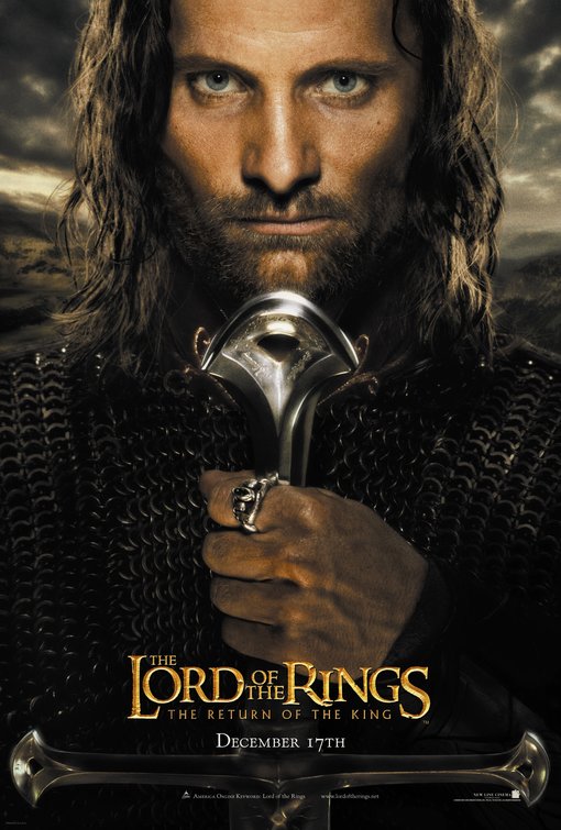 the movie poster: The Lord of the Rings: The Return of the King (2003)