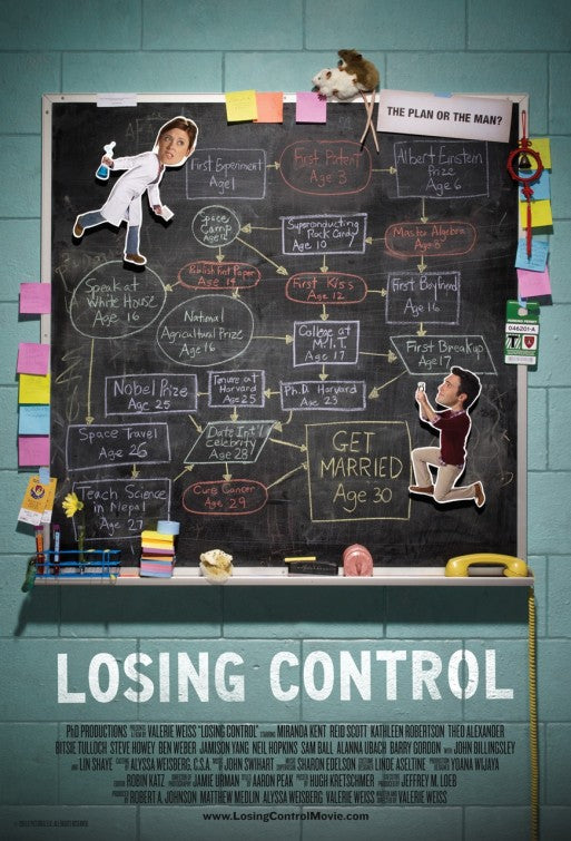 1000 piece jigsaw puzzle for the movie poster: Losing Control (2012)
