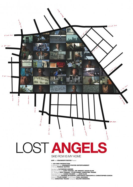 1000 piece jigsaw puzzle for the movie poster: Lost Angels: Skid Row Is My Home (2010)