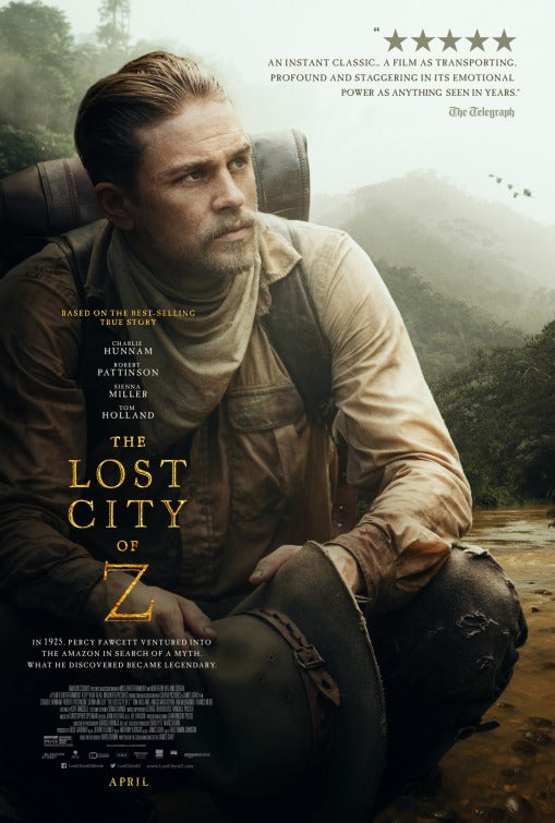 1000 piece jigsaw puzzle for the movie poster: The Lost City of Z (2017) ver4