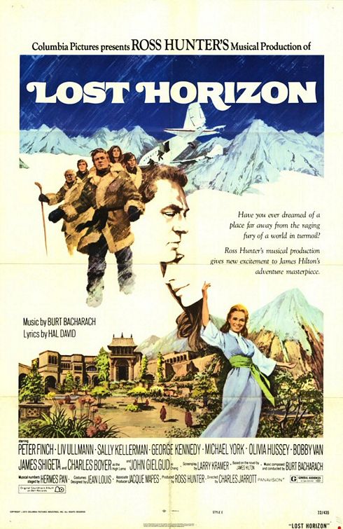 the movie poster: Lost Horizon (1973) ver4