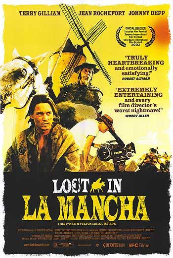 the movie poster: Lost in La Mancha (2003)