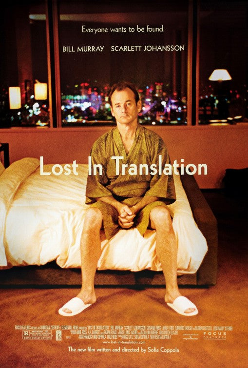 the movie poster: Lost in Translation (2003)