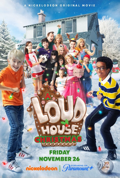 1000 piece jigsaw puzzle for the movie poster: A Loud House Christmas (2021)