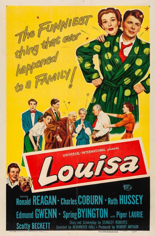 1000 piece jigsaw puzzle for the movie poster: Louisa (1950)