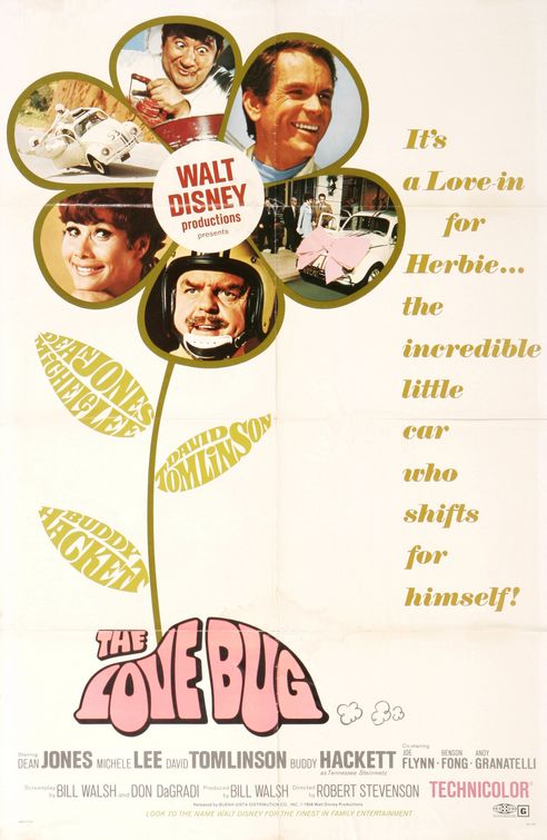 the movie poster: The Love Bug (1969) ver2