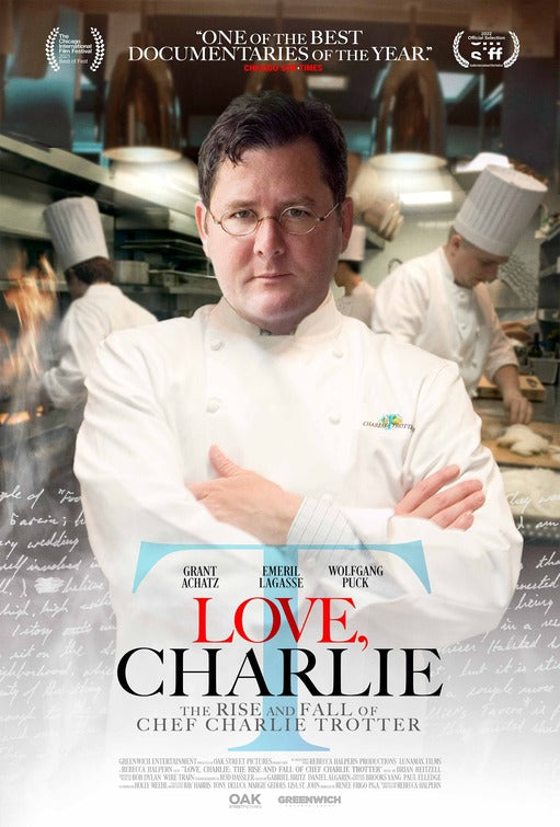 1000 piece jigsaw puzzle for the movie poster: Love, Charlie: The Rise and Fall of Chef Charlie Trotter (2022)