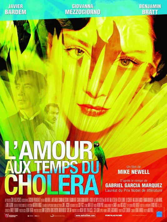 the movie poster: Love in the Time of Cholera (2007) ver2