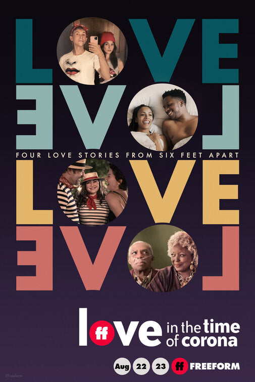 1000 piece jigsaw puzzle for tv poster: Love in the Time of Corona, ver2