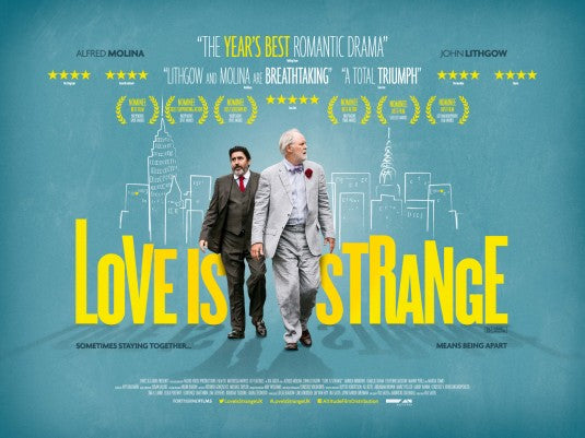 1000 piece jigsaw puzzle for the movie poster: Love Is Strange (2014) ver2