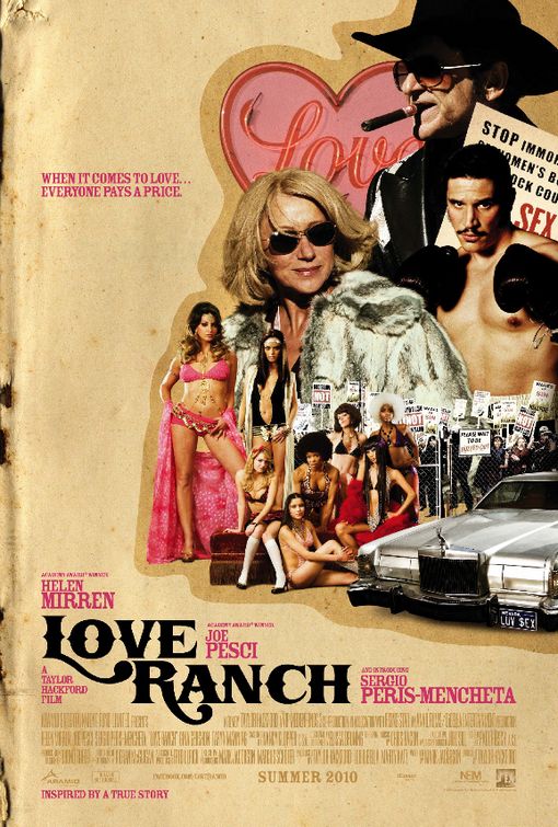 1000 piece jigsaw puzzle for the movie poster: Love Ranch (2010)