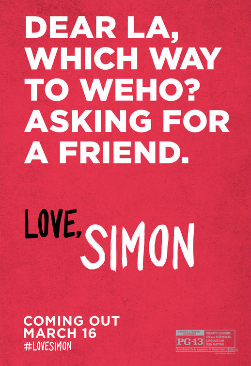 1000 piece jigsaw puzzle for the movie poster: Love, Simon (2018) ver6