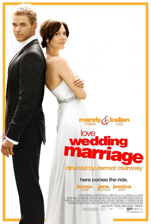 1000 piece jigsaw puzzle for the movie poster: Love, Wedding, Marriage (2011)