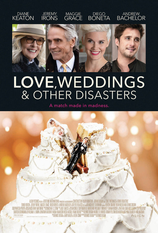 1000 piece jigsaw puzzle for the movie poster: Love, Weddings & Other Disasters (2020) ver2