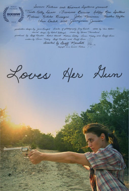 1000 piece jigsaw puzzle for the movie poster: Loves Her Gun (2013)