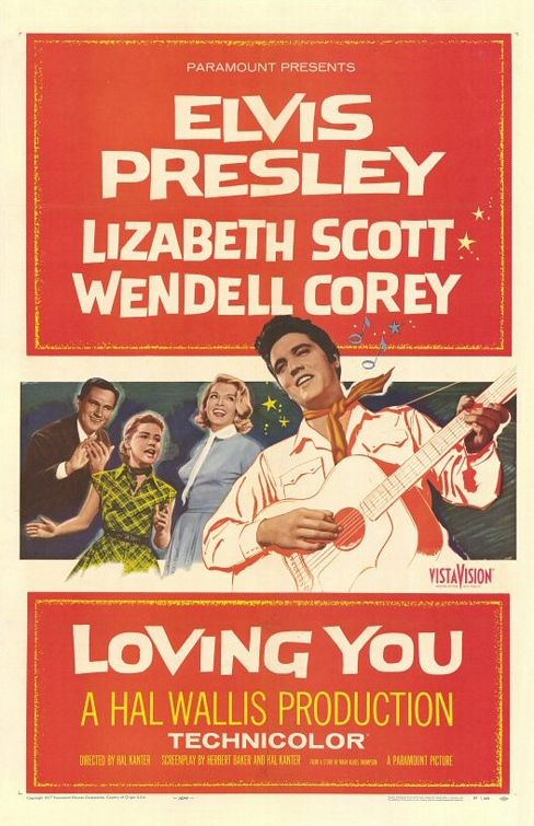 the movie poster: Loving You (1957)
