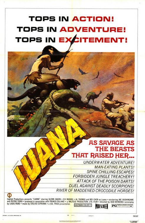 the movie poster: Luana (1968)