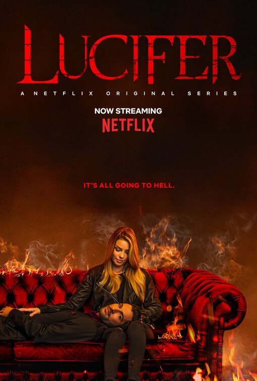 1000 piece jigsaw puzzle for tv poster: Lucifer, ver8