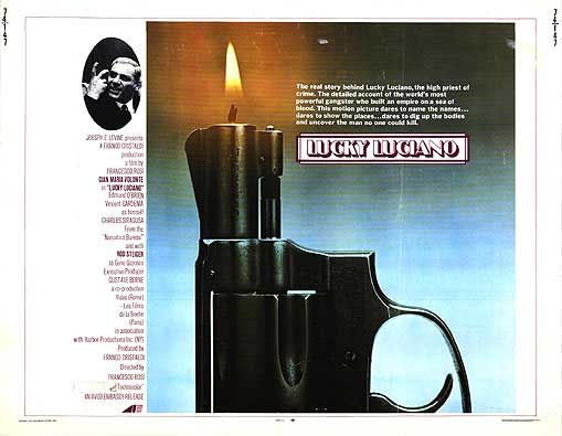 the movie poster: Lucky Luciano (1974) ver2