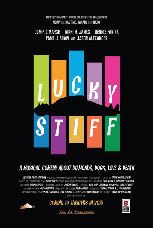 1000 piece jigsaw puzzle for the movie poster: Lucky Stiff (2015) ver2