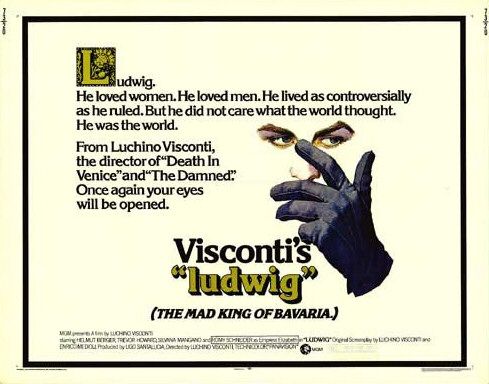 the movie poster: Ludwig (1973)
