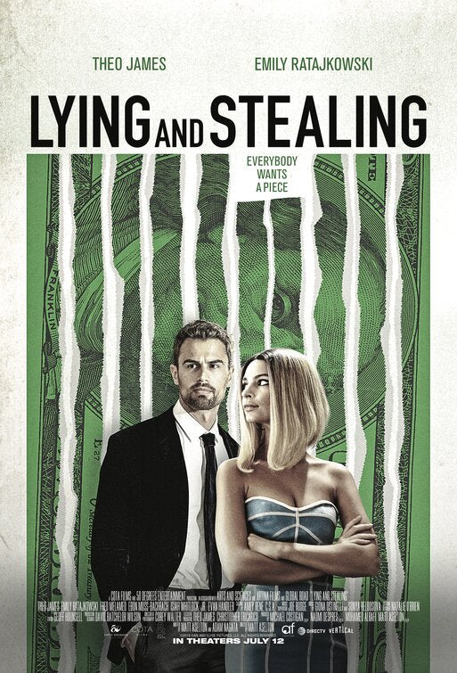 1000 piece jigsaw puzzle for the movie poster: Lying and Stealing (2019)