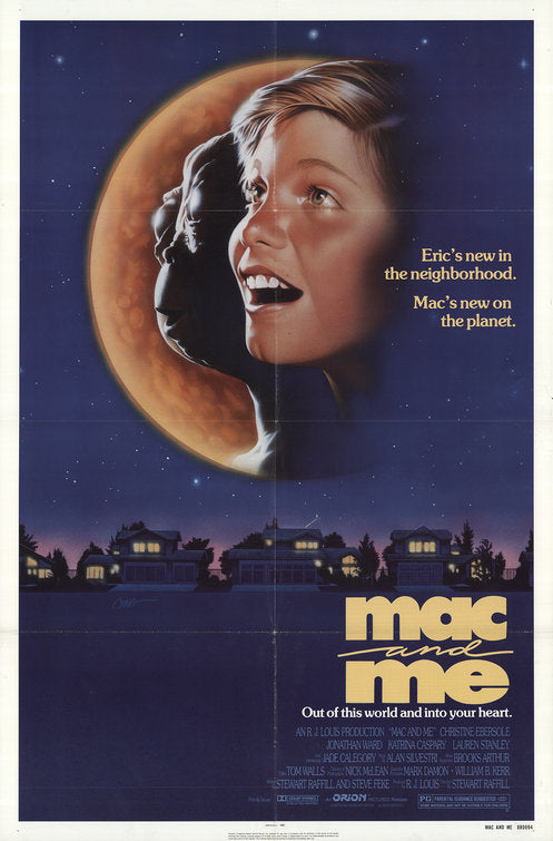the movie poster: Mac and Me (1988)