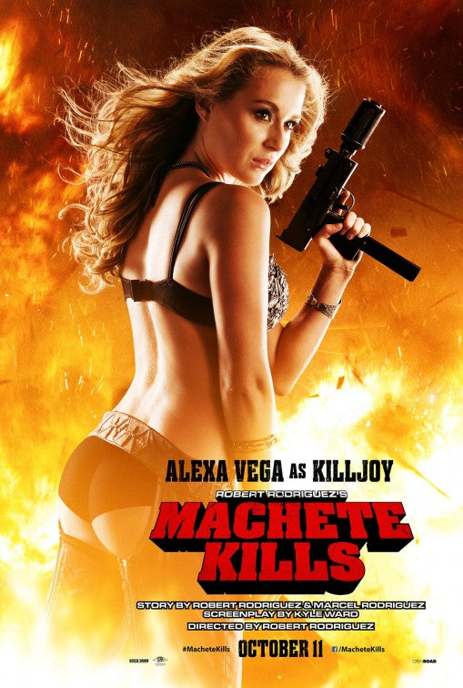 1000 piece jigsaw puzzle for the movie poster: Machete Kills (2013) ver16