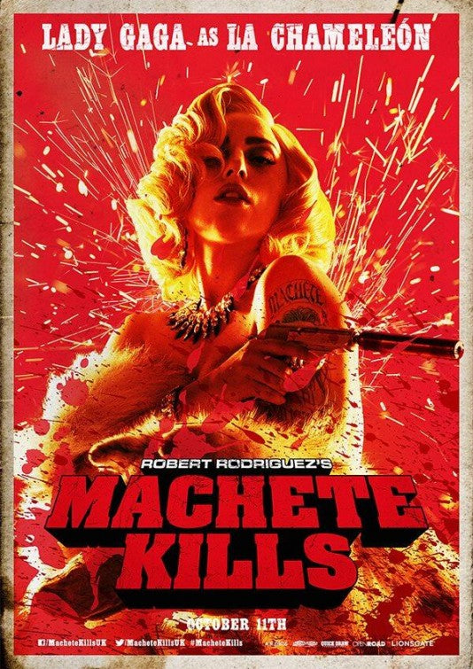 1000 piece jigsaw puzzle for the movie poster: Machete Kills (2013) ver22
